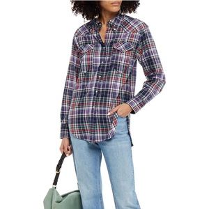 Isabele Marant Etoile plaid shirt